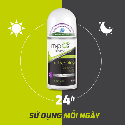 Lăn Khử Mùi – Mạnh Mẽ – Dành Cho Nam M.pros 60ml
