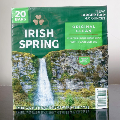 SET 5 BÁNH XÀ BÔNG CỤC IRISH SPRING ORIGINAL USA HƯƠNG DỊU NHẸ