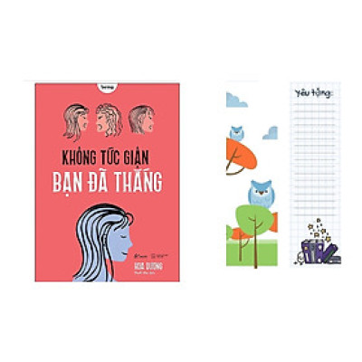 Sách AZ - Không Tức Giận Bạn Đã Thắng (Tặng Bookmark)
