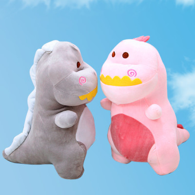 Gấu Bông Khủng Long Bông Răng Thưa Cao Cấp Vải Co Dãn 4 Chiều Mềm Mịn