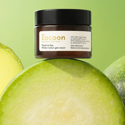 Thạch bí đao Cocoon 30ml giảm dầu và mụn thuần chay