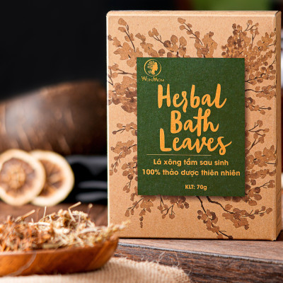 Lá xông giúp khử mùi, giải cảm, lưu thông khí huyết Wonmom 70g