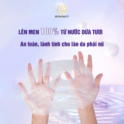 Combo 3 Mặt nạ sinh học BESKINATY Hydro Bio Mask cấp ẩm chuyên sâu cho da Hàn Quốc