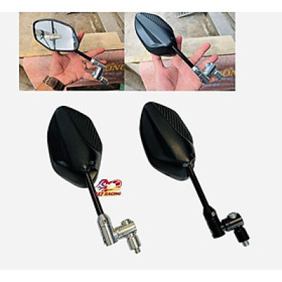 Chân Xoay Kính Gương CNC 360 và kính AB Winner vân Carbon gắn nhiều loại xe máy hàng chất lượng tốt....