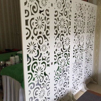 Bình Phong Hoa Cúc Lớn(KO BÁN 1 TẤM) HC-BP3