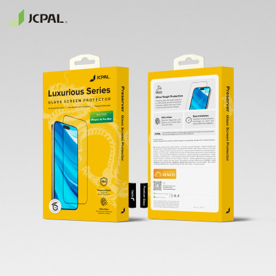 Miếng Dán Cường Lực JCPAL Preserver cho iPhone 16 / iPhone 16 Plus/ iPhone 16 Pro/ iPhone 16 ProMax, chính hãng Canada_ Hàng chính hãng