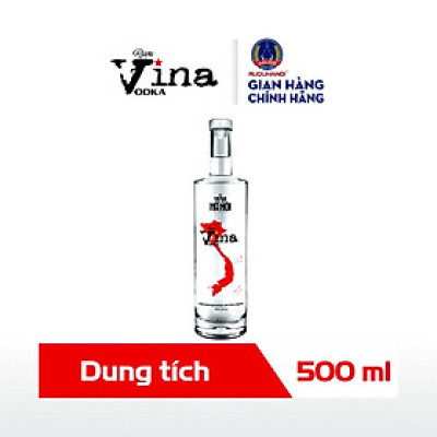RƯỢU VINA VODKA 39.5 %VOL HALICO KHÔNG KÈM HỘP