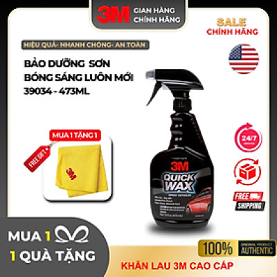 Chai xịt tăng độ bóng sơn ô tô 3M 39034 (Hàng Mỹ)