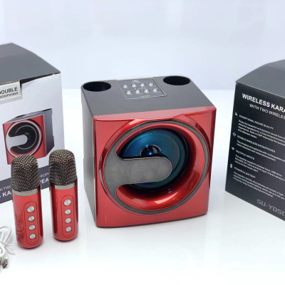 Loa Karaoke Bluetooth YS-207 Kèm 2 Micro Không Dây ( Hàng Chính Hãng )