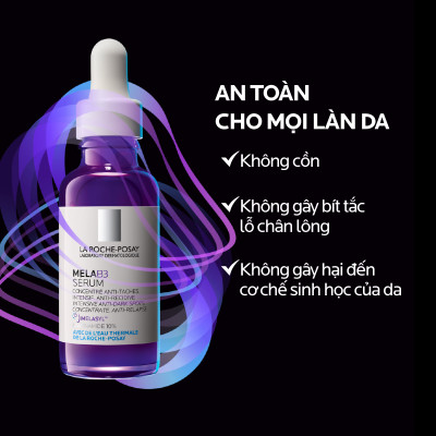 Dưỡng chất giảm thâm nám và dưỡng sáng toàn diện La Roche-Posay Mela B3 serum 30ml