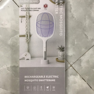 Vợt Muỗi Thông Minh, Vợt Muỗi Kiêm Đèn Bắt Muỗi 3in1 - Hàng Nhập Khẩu