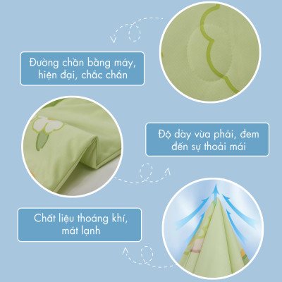 [CHĂN HÈ MÁT LẠNH] Mền lạnh I Cool Advance NIN House NM8030 160x210cm | Chăn chần Ice Silk, Chăn điều hoà nhiều độ