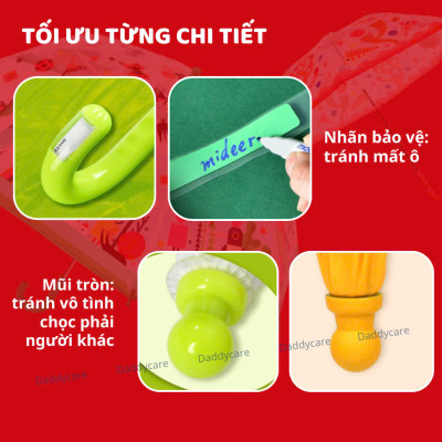 Ô che mưa, che nắng cho bé Mideer Umbrella Chất Lượng Cao