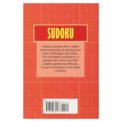 B640S Sudoku - 900 Puzzles (Jul18) /P