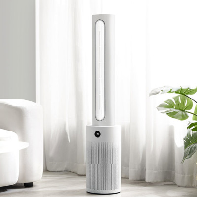 Quạt Không Cánh Lọc Không Khí Xiaomi Mijia 2 In 1 Xoay 150 Độ Khử Khuẩn UV Kết Nối App - Hàng Nhập Khẩu