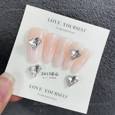 Đá Khối Nail Thủy Tinh 50 Viên, Chân Vàng Đính Móng Sang Trọng, Mix Nhiều Mẫu Sáng Bóng, Làm Nail Độc Đáo Cho Nàng