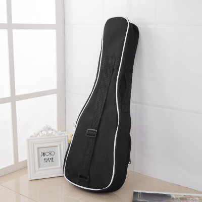Bao Đàn Ukulele 23 Inch – Vải Canvas Bền, Đệm Êm - Màu đen