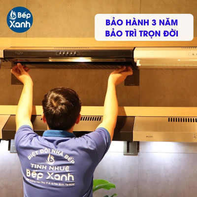 Máy Hút Mùi Classic Malloca H107B - Công Suất Hút 350 m3/h - Ngang 70cm - Hàng Chính Hãng