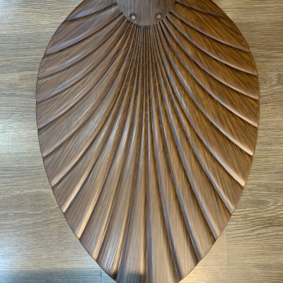 Quạt trần có đèn trang trí cánh lá, đẹp và sang trọng, rất mát kèm điều khiển từ xa