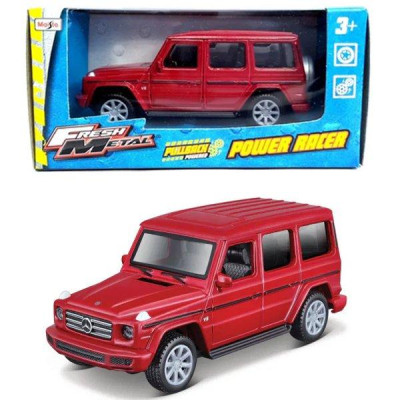 Đồ Chơi Mô Hình Xe Hơi Trớn Mercedes Benz G-Class 2018 - Maisto 18896/MT21001 - Màu Đỏ
