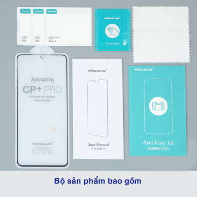 Kính Cường Lực Chính Hãng Nillkin MAZING CP+ Pro Dành cho Samsung S21 FE Full Tràn Màn Hình - Hàng Chính Hãng