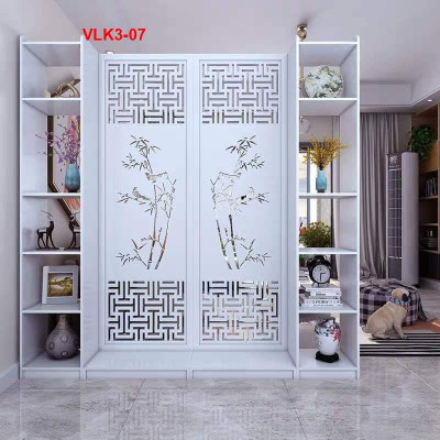 VÁCH NGĂN ĐÔI KẾT HỢP KỆ VNG2V2K-002 