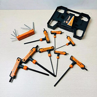 Bộ Lục Giác 18 chi tiết đầu bi và đầu sao KAPUSI TOOLS Nhật Bản
