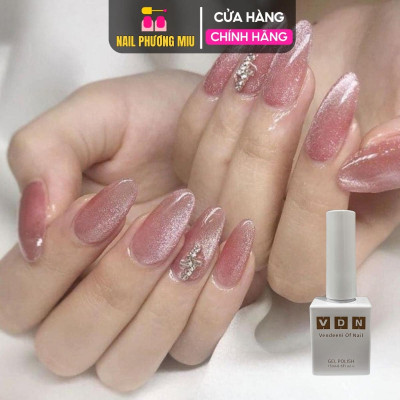 Sơn Gel Mắt Mèo Ánh Trăng Hồng VENDEENI CM02 Chai 15ml Siêu Sáng Chuyên Dùng Làm Nail Tạo Hiệu Ứng Mắt Mèo Siêu Mịn Ánh Hồng Cho Móng Lấp Lánh