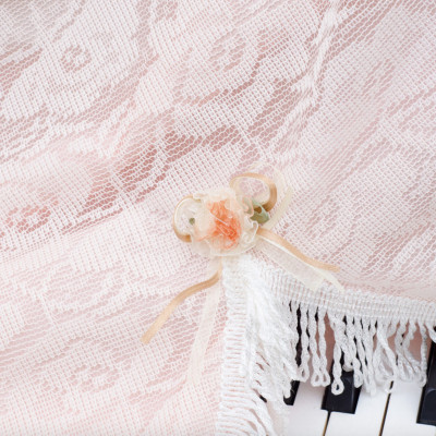 Khăn phủ đàn piano chất liệu ren siêu sang