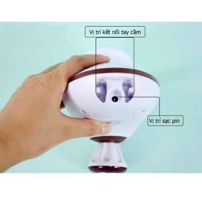 Máy massage cầm tay Beurer MG510 đa năng 4 đầu massage hồng ngoại, mát, mềm, điểm kích hoạt