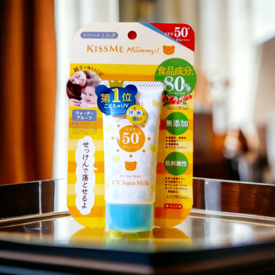 Sữa Chống Nắng Dành Cho Bé Từ 06 Tháng Tuổi Và Làn Da Nhạy Cảm Kissme Mommy