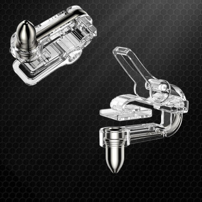 Bộ gamepad nút chơi game bắn súng hiệu Rock Shooting Game Control cho iPad và máy tính bảng thao tác cực nhạy, tương thích với các dòng game PUBG, Call Of Duty, Haflife, .... - hàng nhập khẩu