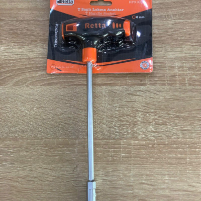 Tay vặn T đầu khẩu 6mm RTS1006 Retta