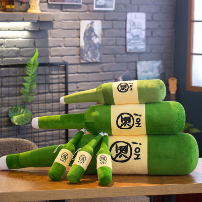 Gối ôm chai rượu vang độc đáo siêu mềm mịn (30cm--->100cm) Thú bông hình chai rượu cao cấp, hàng xịn loại 1, an toàn cho người sử dụng