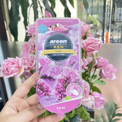 Sáp thơm ô tô hương hoa tử đinh hương – Areon Ken Lilac (NHẬP KHẨU BULGARIA)
