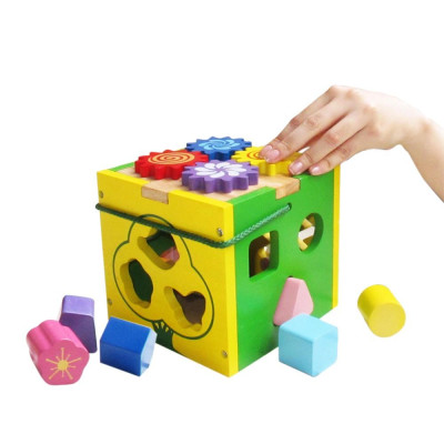 Đồ chơi gỗ Hộp thả khối đa năng | Winwintoys 67022 | Phát triển trí thông minh ,sự khéo tay | Đạt tiêu chuẩn CE và TCVN