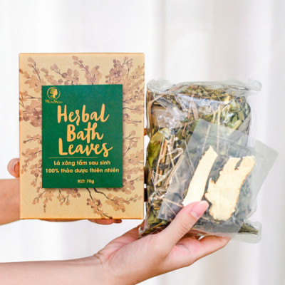 Lá xông, thơm tho cơ thể mẹ sau sinh, lưu thông khí huyết Wonmom