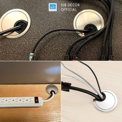 Kệ Tivi Gắn Tường Bo Cong Màu Trắng 2 Ngăn Kéo Và Cánh Mở Hiện Đại SIB Decor TV169