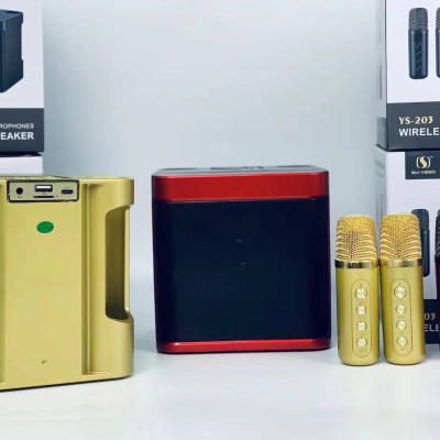 Loa Karaoke Bluetooth SU-YOSO YS-203 Kèm 2 Micro Không Dây ( Hàng Chính Hãng )