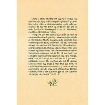 Bồ Tát Tại Gia - Bồ Tát Xuất Gia - Kinh Duy Ma Cật Giảng Luận - Tái Bản (PNB)