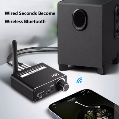 ROGTZ Bộ Thu Bluetooth D18 - Bluetooth 5.0, Phạm vi hoạt động 20m, Đa kết nối 3.5mm Type C Optical Coaxial USB, Âm thanh chất lượng cao, Chế độ chuyển đổi linh hoạt, Thiết kế hiện đại, Dễ cài đặt - Hàng Chính Hãng