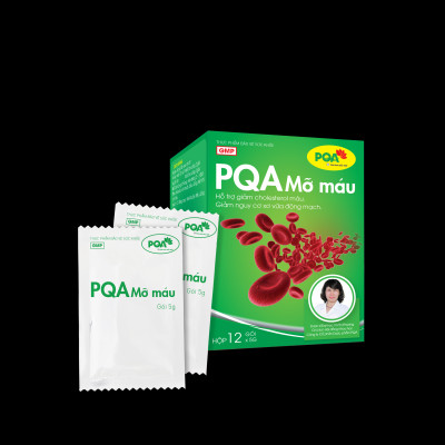 PQA Mỡ Máu là dược phẩm thảo dược có tác dụng tư âm, mát huyết, hỗ trợ ngăn ngừa mỡ máu, hạn chế  Cholesterol toàn phần, hỗ trợ ngăn ngừa xơ vữa mạch máu.