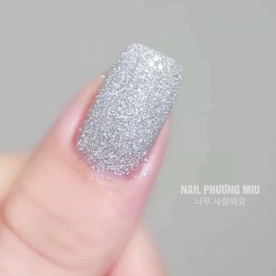 [Chai Lẻ] Sơn Nhũ Flash Siêu Sáng 15ml Làm Nail, 4 Màu Đỏ Vàng Bạc Đen, Độ Bóng Cao, Bền Màu, Dưỡng Chất Giúp Móng Khỏe