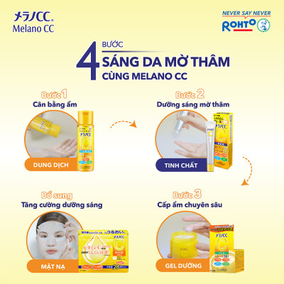 Tinh chất vitamin C dưỡng trắng da, chống thâm nám Melano CC Whitening Essence 20ml