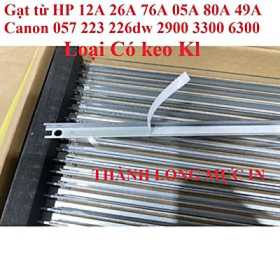 Combo 5 Gạt Từ 12A -Loại có keo Kl- Gạt nhỏ 12A 76A 87A 26A 49A 05A 80A 53A dành cho Canon 2900 3300 6300dn 223dw 226dw 251dw 252dw 052 057 303 308 315 319 FX9 FX10 HP 1010 1020 2035 2055 1320 PRO 400 M401 Hàng chính hãng Alpha Cartridge