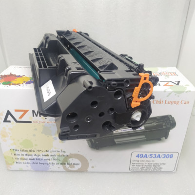 Hộp mực AZ 49A/ 53A/ 308 dùng cho máy in Canon 3300, Hp 1320, 1160, P2015, P2014 - hàng chính hãng