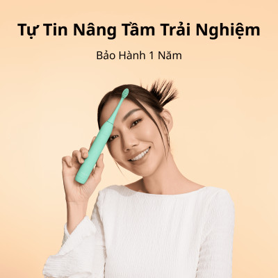 [Chính Hãng] Bàn Chải Đánh Răng Điện Zenyum Sonic MỚI 2.0 - Màu Trắng - Công Nghệ Singapore
