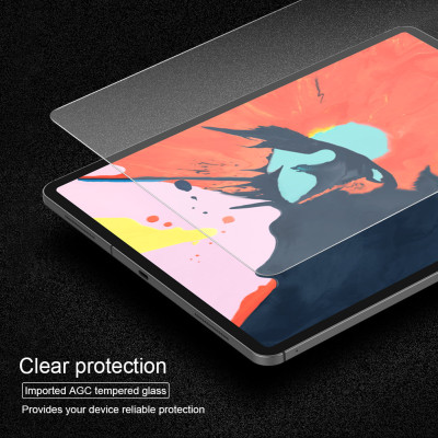 Miếng dán màn hình kính cường lực cho iPad Pro 12.9 2020 / iPad Pro 12.9 2018 hiệu Mercury H+ Pro (mỏng 0.2 mm, vát cạnh 2.5D, chống trầy, chống va đập) - Hàng nhập khẩu