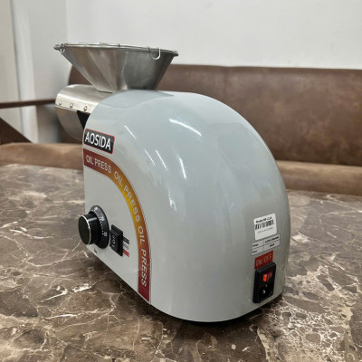 Máy ép dầu thực vật Nóng và Lạnh Thương hiệu Anh Quốc AOSIDA cao cấp WF-J118, Thân vỏ INOX - Hàng Nhập Khẩu