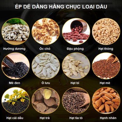 Máy Ép Dầu Thực Vật Gia Đình AOSIDA Mã A250 Thương hiệu Anh Quốc cao cấp, Công Suất Tới 1200W - Bảo hành 12 Tháng (Hàng Nhập Khẩu)